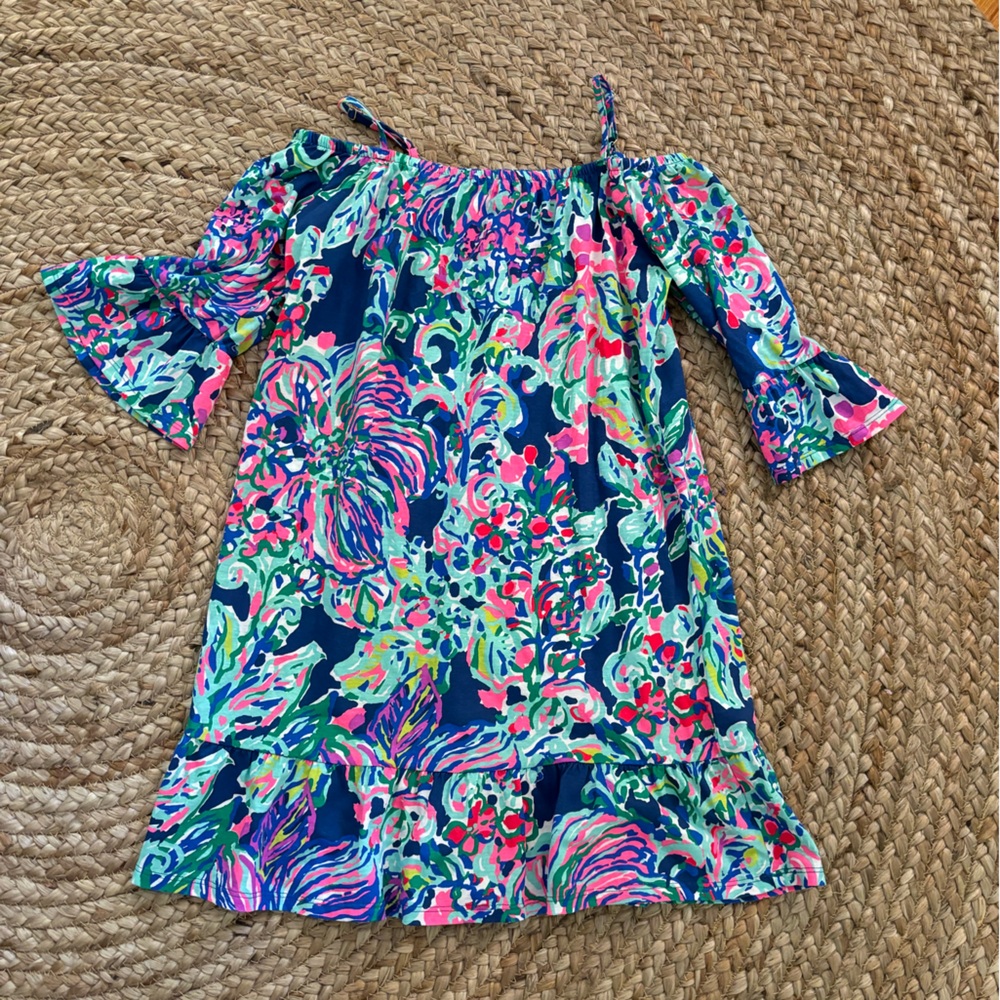 Lilly Pulitzer off the shoulders dress